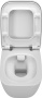 Комплект Унитаз подвесной Vitra Shift 7742B003-0075 с крышкой 91-003-009 + система инсталляции 800-2009 кнопка смыва белая фото в интернет-магазине «Wasser-Haus.ru»