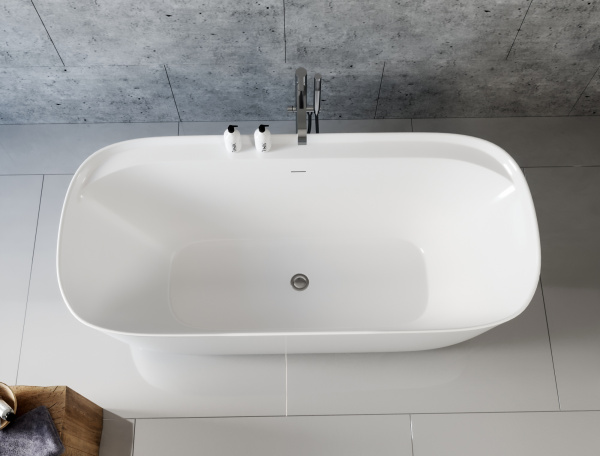 Акриловая ванна Aquanet Fine 260045 170x80, белая фото в интернет-магазине «Wasser-Haus.ru»