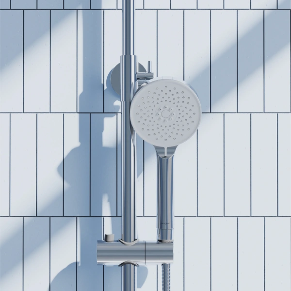 Душевая стойка Pragma Teiden 903113.TDN3.CFSS.013-2, хром фото в интернет-магазине «Wasser-Haus.ru»
