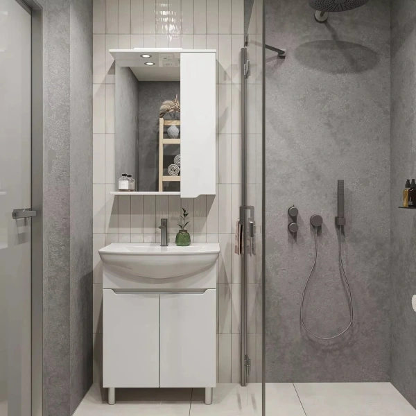 Тумба с раковиной SanStar Bianca 65 фото в интернет-магазине «Wasser-Haus.ru»
