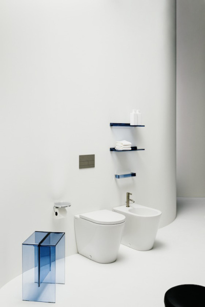 Чаша для унитаза приставного Laufen Kartell by Laufen 8.2333.7.000.000.1 фото в интернет-магазине «Wasser-Haus.ru»