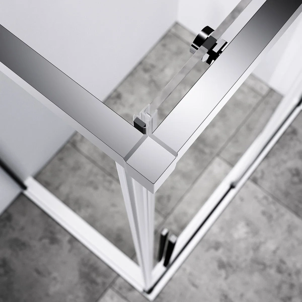 Душевой уголок Vincea Slim-N VSR-4SN9010CL 100х90 см, профиль хром фото в интернет-магазине «Wasser-Haus.ru»