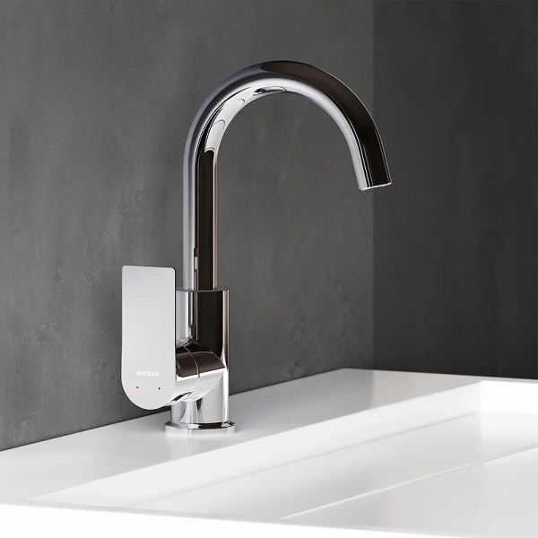 Смеситель для раковины Damixa Apollo 470220000 хром фото в интернет-магазине «Wasser-Haus.ru»
