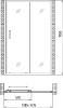 Душевая дверь в нишу Gemy Victoria S30191B 140 см фото в интернет-магазине «Wasser-Haus.ru»