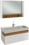 Мебель для ванной Jacob Delafon Terrace 100 белый лак фото в интернет-магазине «Wasser-Haus.ru»