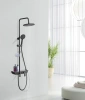 Душевая стойка Lemark Tropic LM7012BL черная фото в интернет-магазине «Wasser-Haus.ru»