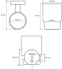 Стакан Bemeta Hematit 159110012 фото в интернет-магазине «Wasser-Haus.ru»