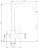 Смеситель Steel Hammer SH 715 BRONZE для кухонной мойки фото в интернет-магазине «Wasser-Haus.ru»