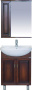 Мебель для ванной Misty Лига 60 прямая венге фото в интернет-магазине «Wasser-Haus.ru»