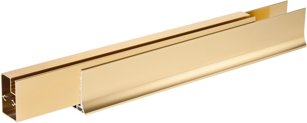 Душевой уголок Vegas Glass ZS-F 90*80 09 05 профиль золото, стекло бронза фото в интернет-магазине «Wasser-Haus.ru»