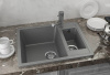Мойка кухонная Ulgran U-106-309 темно-серая фото в интернет-магазине «Wasser-Haus.ru»