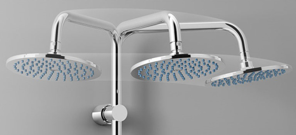 Душевая стойка Ideal Standard IdealRain Eco B1097AA для ванны с душем фото в интернет-магазине «Wasser-Haus.ru»