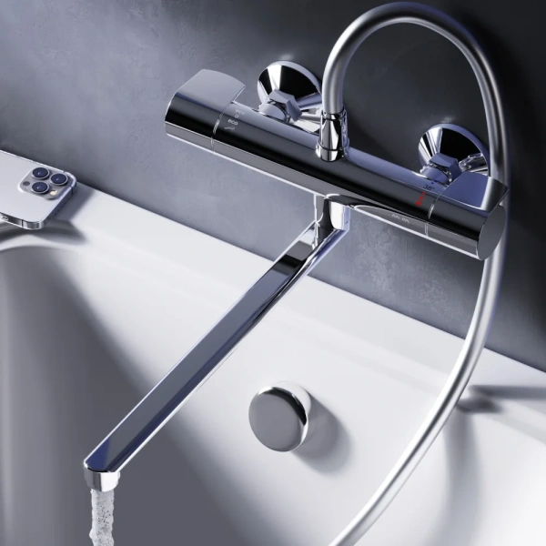 Термостатический смеситель AM.PM X-Joy F85A50900, хром фото в интернет-магазине «Wasser-Haus.ru»