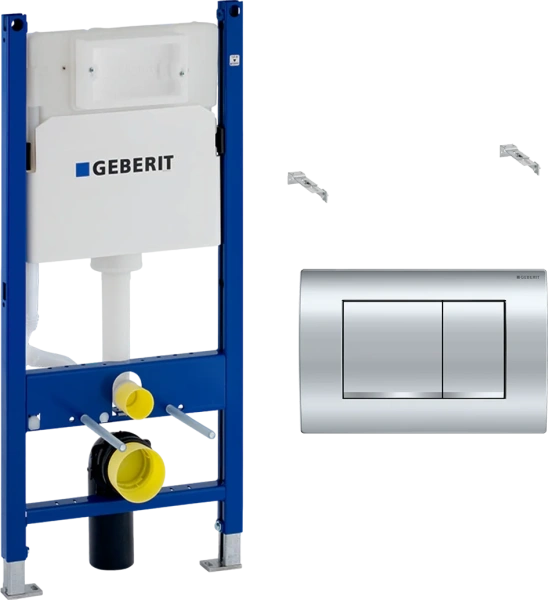 Комплект Унитаз подвесной Owl 1975 Vind TOWLT190302 безободковый + Шумоизоляция Geberit 156.050.00.1 + Инсталляция Duofix Delta 458.163.21.1 с кнопкой смыва, хром фото в интернет-магазине «Wasser-Haus.ru»