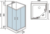 Душевая кабина Weltwasser WW500 Laine 1001 фото в интернет-магазине «Wasser-Haus.ru»