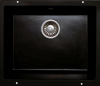 Мойка кухонная Lava U1 чёрный металлик фото в интернет-магазине «Wasser-Haus.ru»