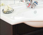 Мебель для ванной Misty Александра 55 прямая, венге фото в интернет-магазине «Wasser-Haus.ru»