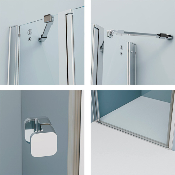 Душевая дверь в нишу IDDIS Ray RAY6CP1i69 110 см фото в интернет-магазине «Wasser-Haus.ru»
