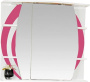Мебель для ванной Misty Каролина 70 розовое стекло фото в интернет-магазине «Wasser-Haus.ru»