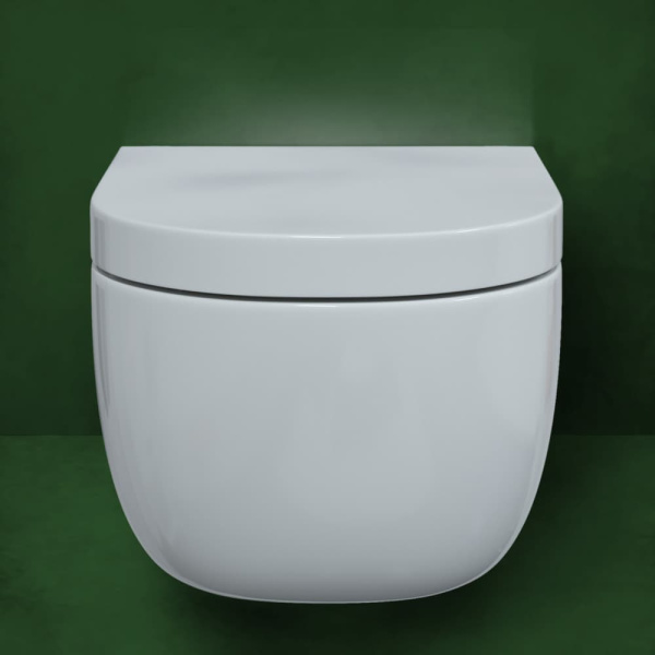 Унитаз подвесной Berges Wasserhaus Ego XL Rimless 082124 с микролифтом фото в интернет-магазине «Wasser-Haus.ru»