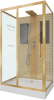 Душевая кабина Niagara Lux NG-7711GBK золото фото в интернет-магазине «Wasser-Haus.ru»