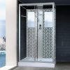 Душевая кабина Niagara Lux NG-7711WBK серебро фото в интернет-магазине «Wasser-Haus.ru»