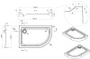 Поддон для душа AM.PM Bliss L 120x80 L фото в интернет-магазине «Wasser-Haus.ru»