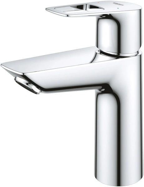 Смеситель для раковины Grohe BauLoop 23917001 с ограничителем температуры, хром фото в интернет-магазине «Wasser-Haus.ru»