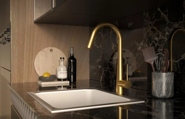 Смеситель для кухни Shouder Iten 0300607 с гибким изливом фото в интернет-магазине «Wasser-Haus.ru»