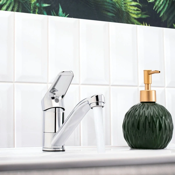 Смеситель для кухни BOOU B8290-14A хром фото в интернет-магазине «Wasser-Haus.ru»