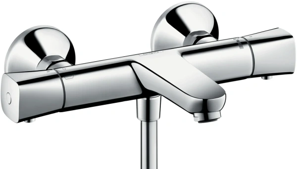 Душевой комплект Термостат Hansgrohe Ecostat universal 13123000 для ванны с душем + Гарнитур Raindance Select S 26721000 фото в интернет-магазине «Wasser-Haus.ru»