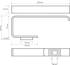 Полотенцедержатель Bemeta Solo 139104062 фото в интернет-магазине «Wasser-Haus.ru»
