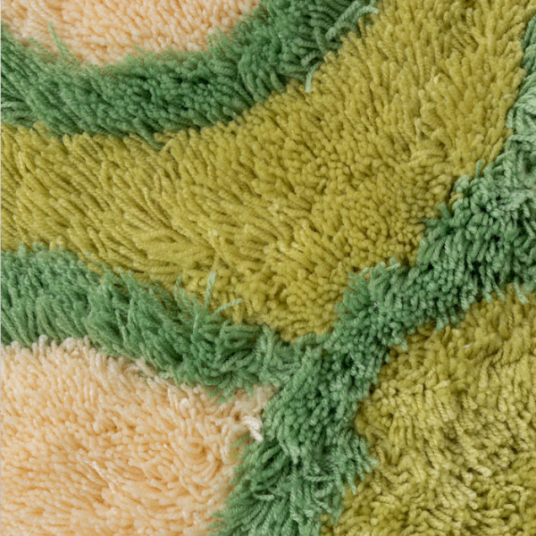 Коврик IDDIS Curved Lines Green 80x50 фото в интернет-магазине «Wasser-Haus.ru»