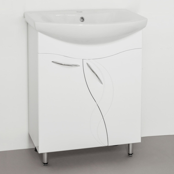 Мебель для ванной Style Line Амелия 65 белая фото в интернет-магазине «Wasser-Haus.ru»