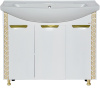 Мебель для ванной Misty Престиж 105 золотая патина фото в интернет-магазине «Wasser-Haus.ru»