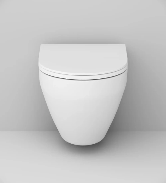 Комплект Унитаз подвесной AM.PM Spirit V2.0 с микролифтом + Инсталляция EWRIKA ProLT 0026-2020 + Кнопка 0040 хром матовый фото в интернет-магазине «Wasser-Haus.ru»