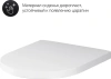 Унитаз подвесной AM.PM Sense C741701SC безободковый, с микролифтом фото в интернет-магазине «Wasser-Haus.ru»