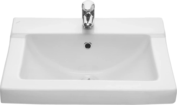 Раковина Santeri Орион на одно отверстие, с пьедесталом фото в интернет-магазине «Wasser-Haus.ru»