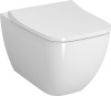 Комплект  Унитаз подвесной VitrA Shift 7742B003-0075 с крышкой 191-003-009 + Система инсталляции Ideal Standard ProSys + Кнопка смыва Ideal Standard ProSys Oleas R0124AA хром фото в интернет-магазине «Wasser-Haus.ru»
