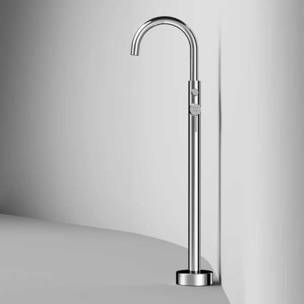 Напольный смеситель для ванны с душем AM.PM Sense F7514100 фото в интернет-магазине «Wasser-Haus.ru»