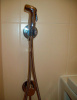Душевой комплект Kludi Bozz 382440576 смеситель + гигиенический душ фото в интернет-магазине «Wasser-Haus.ru»
