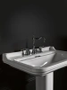 Раковина Kerasan Waldorf 4141 с 3 отверстиями, с пьедесталом фото в интернет-магазине «Wasser-Haus.ru»