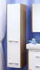 Шкаф-пенал Sanflor Ларго 2 вяз швейцарский, белый L фото в интернет-магазине «Wasser-Haus.ru»