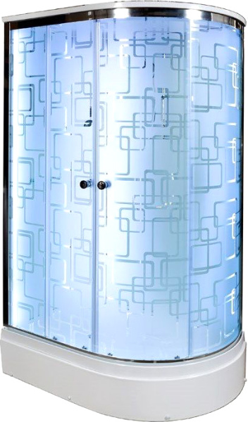 Душевая кабина DTO EM2712LNLED фото в интернет-магазине «Wasser-Haus.ru»