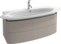Мебель для ванной Jacob Delafon Presquile 130 серый титан, 2 ящика фото в интернет-магазине «Wasser-Haus.ru»