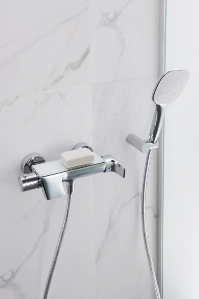 Смеситель для ванны с душем Ramonsoler Urban chic 210501S, хром фото в интернет-магазине «Wasser-Haus.ru»