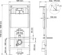 Комплект  Унитаз подвесной Berges Wasserhaus Okus 082127 с микролифтом + Система инсталляции для унитазов Berges Wasserhaus Novum 040245 с кнопкой смы фото в интернет-магазине «Wasser-Haus.ru»