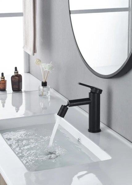 Смеситель для биде Swedbe Diana 1040B черный матовый фото в интернет-магазине «Wasser-Haus.ru»