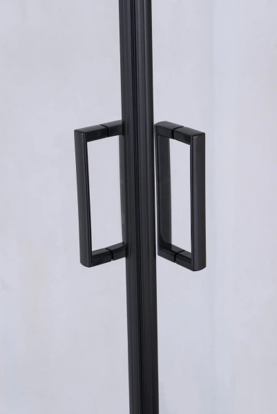 Душевой уголок Niagara Nova NG-6881-08 BLACK 100x80, профиль черный, стекло прозрачное фото в интернет-магазине «Wasser-Haus.ru»