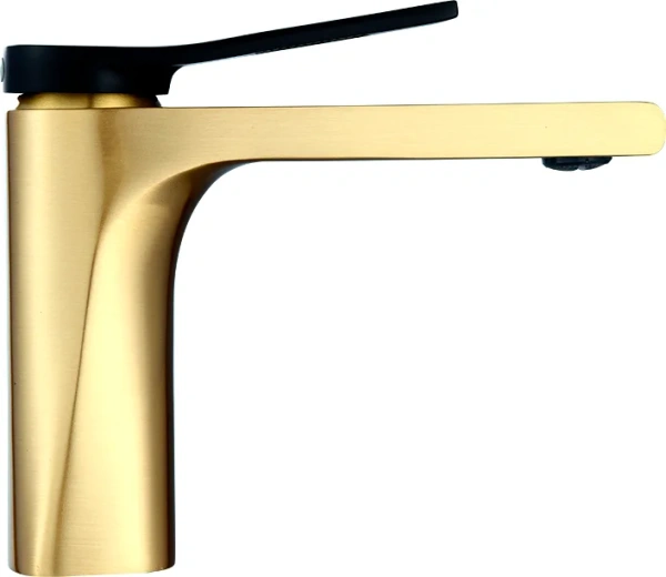 Смеситель для раковины Bronze de Luxe Element EL02GB золото черный фото в интернет-магазине «Wasser-Haus.ru»